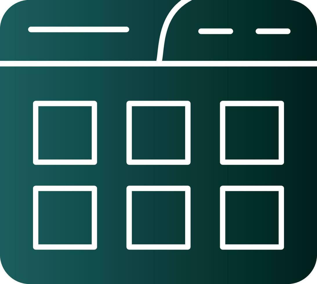 Thumbnails Vector Icon Design