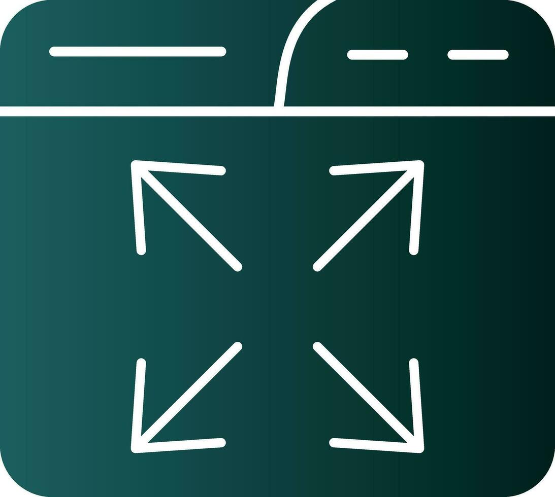 Expand Vector Icon Design
