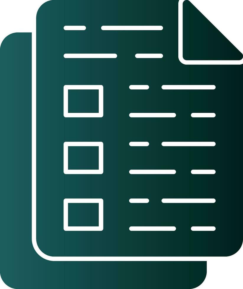 Document Vector Icon Design