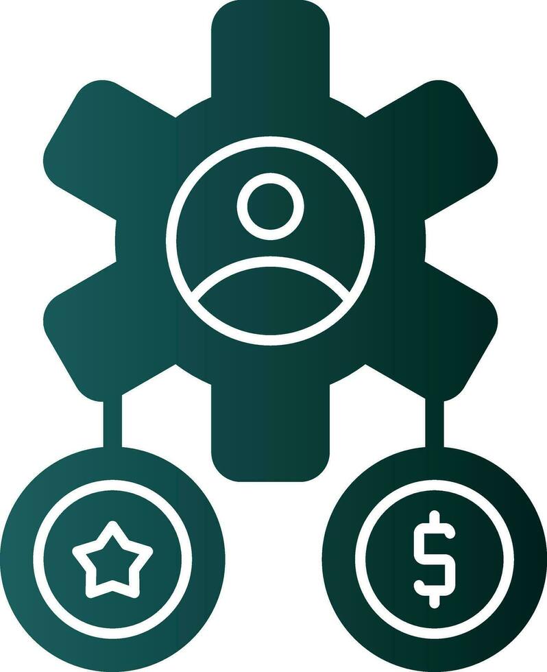Customer Royalty Vector Icon Design