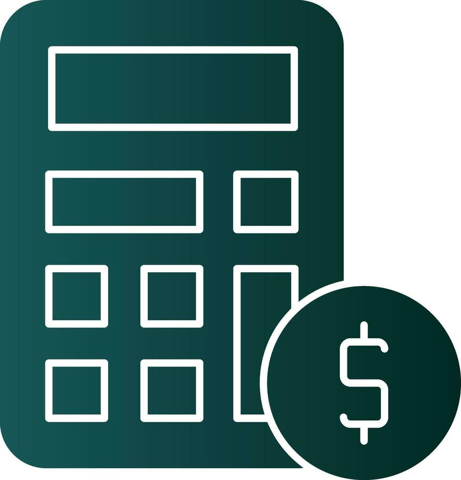 Calculator Vector Icon Design