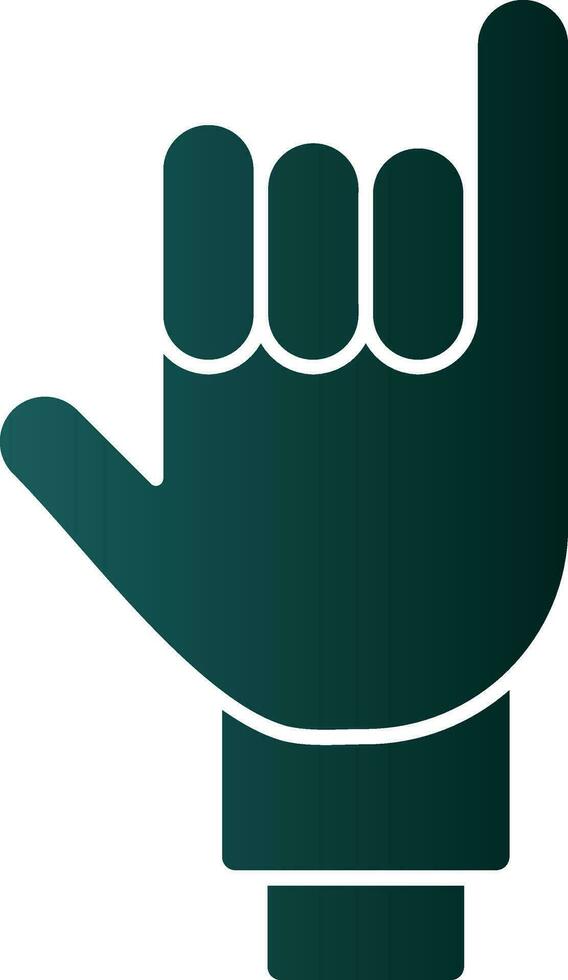 Little Finger Vector Icon Design