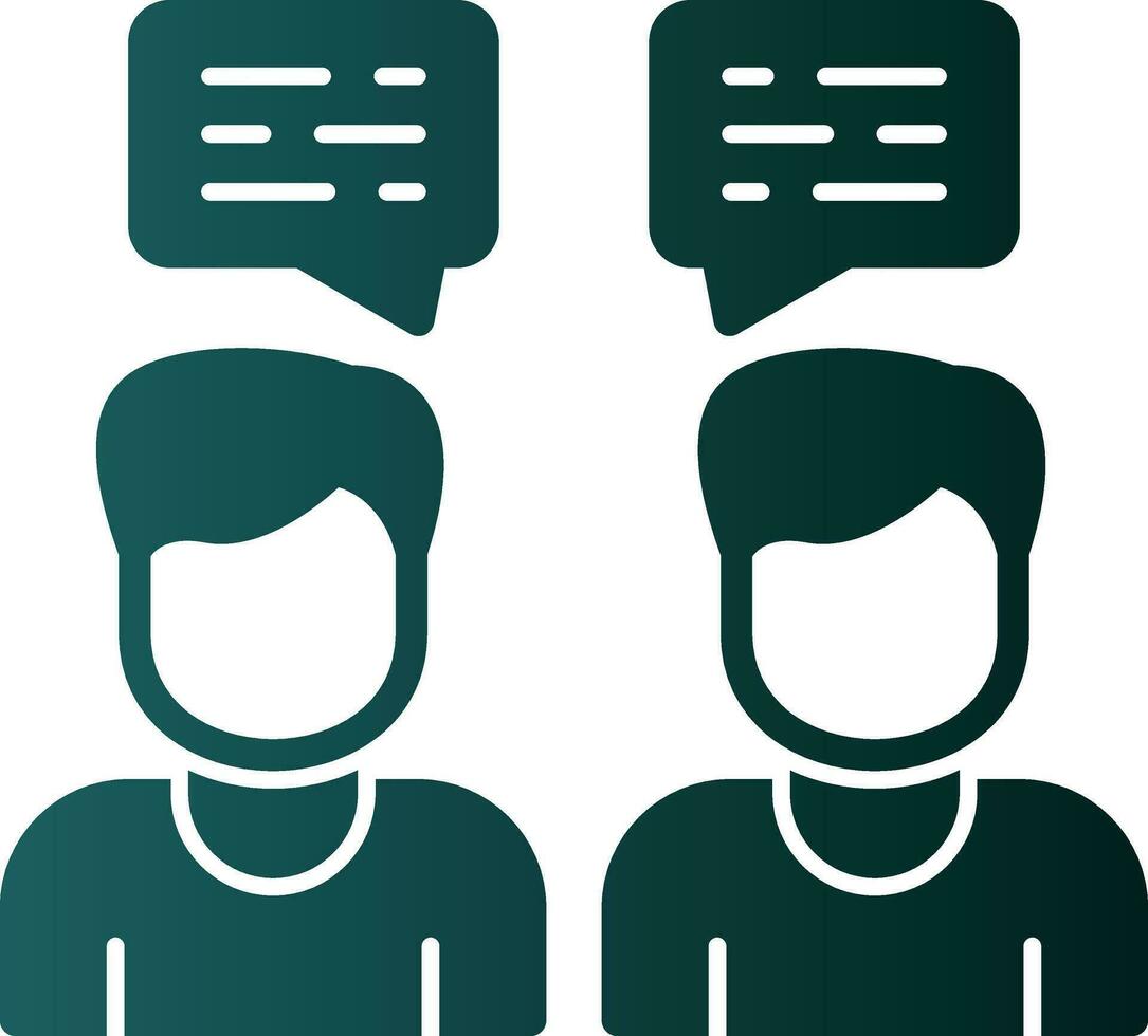 Dialog Vector Icon Design