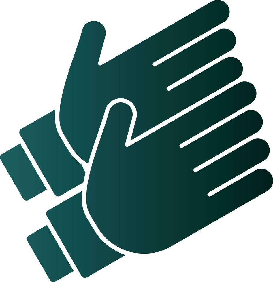 Clapping Vector Icon Design