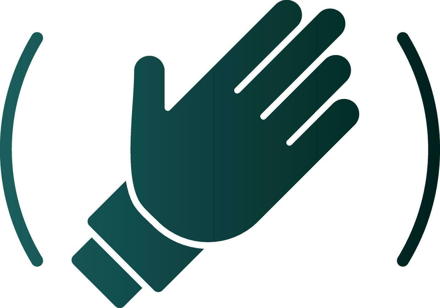 Goodbye Vector Icon Design