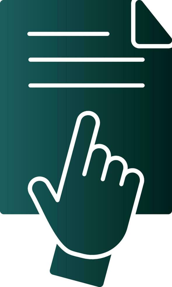 Document Vector Icon Design