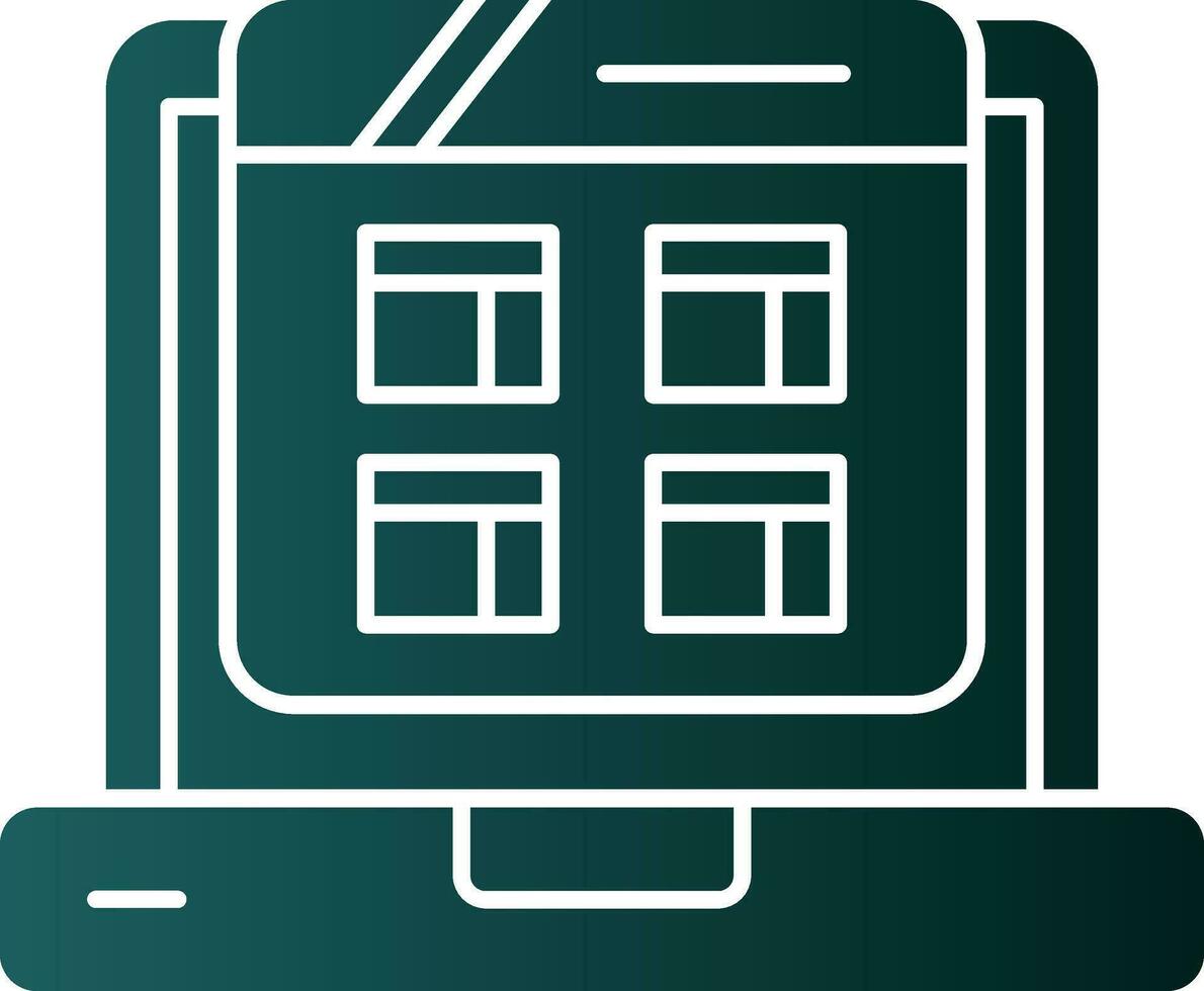 Website Vector Icon Design