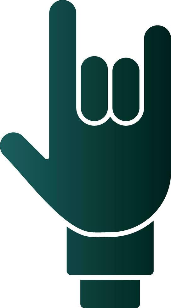Rock On Vector Icon Design