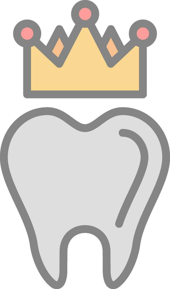 Crown Vector Icon Design