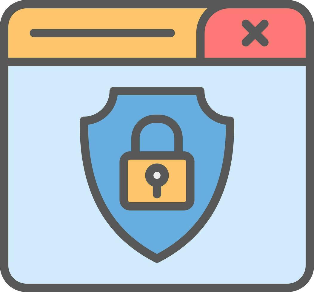 Protected Vector Icon Design