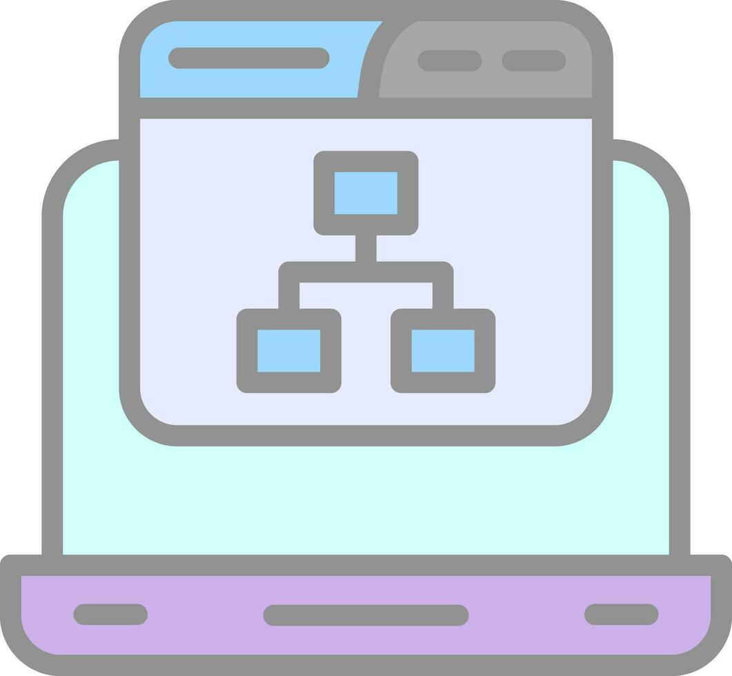 Laptop Vector Icon Design