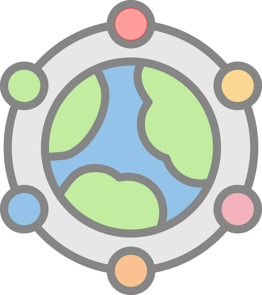 Network Vector Icon Design