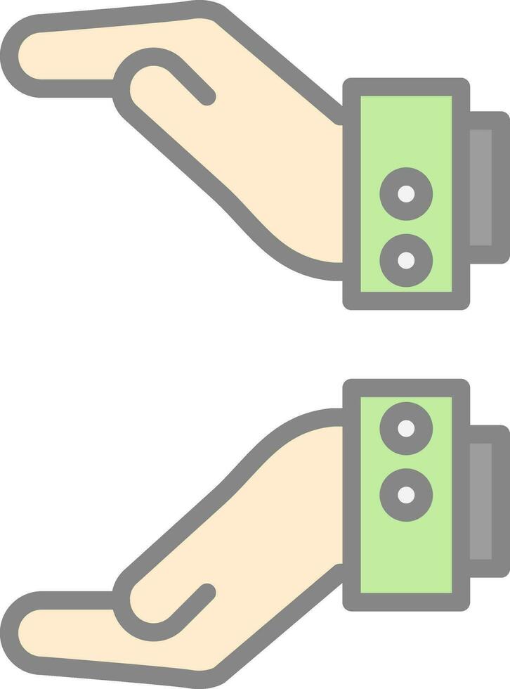 Hand Vector Icon Design