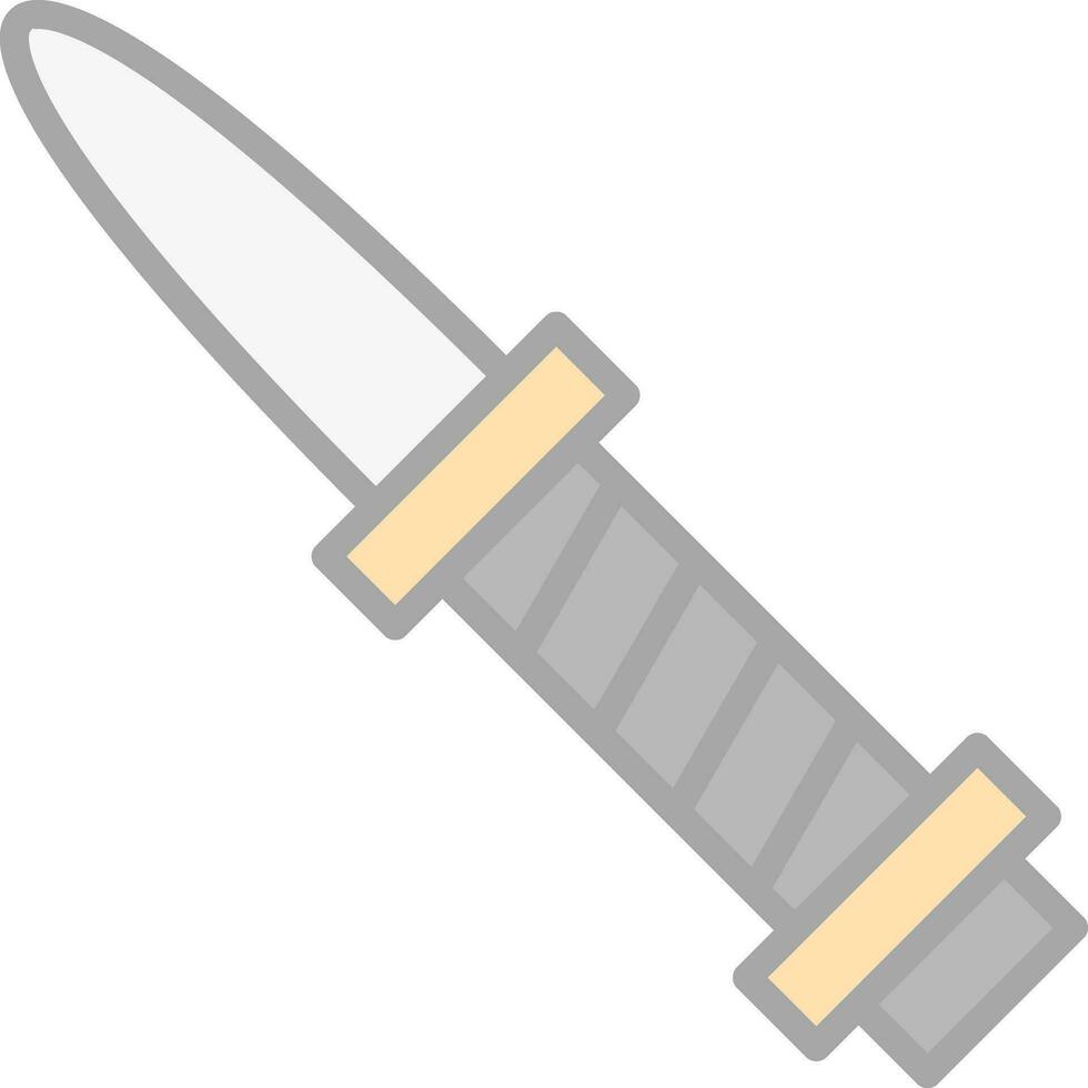 diseño de icono de vector de cuchillo