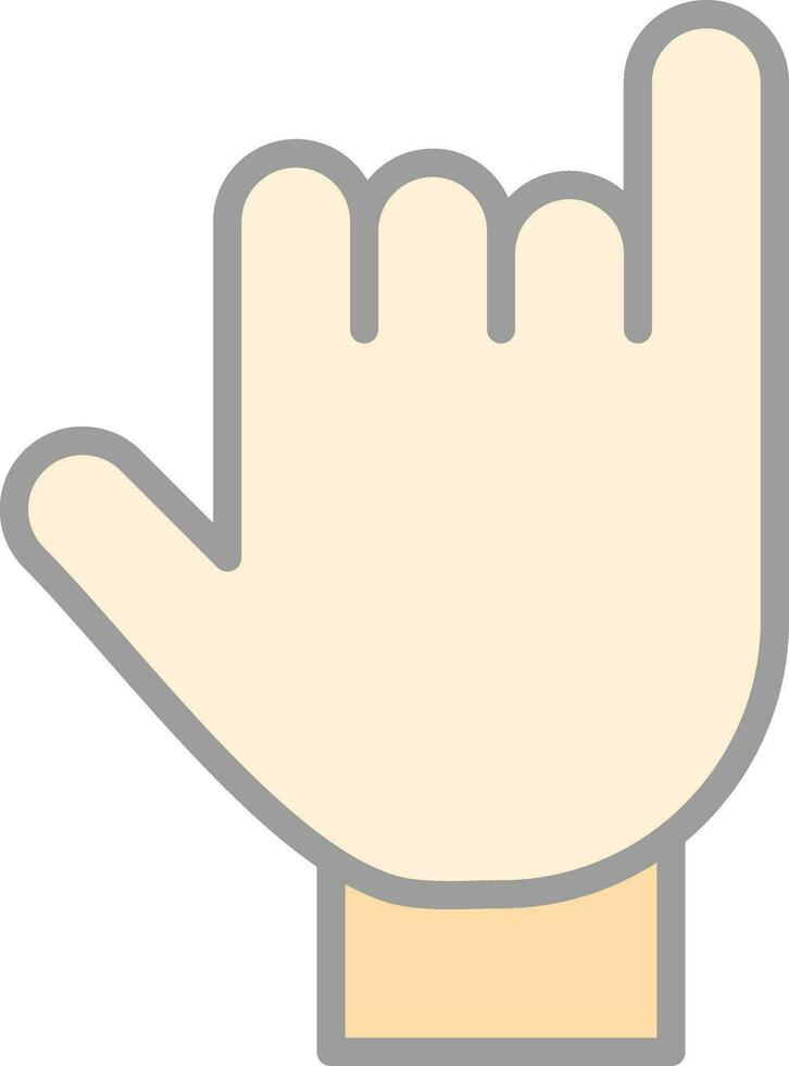 Pinky Swear Vector Icon Design
