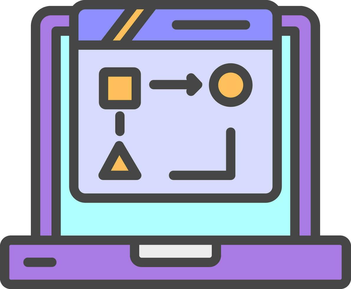 Flow Vector Icon Design