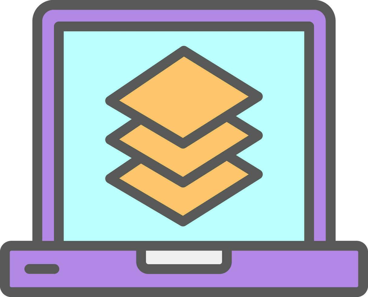 Layer Vector Icon Design