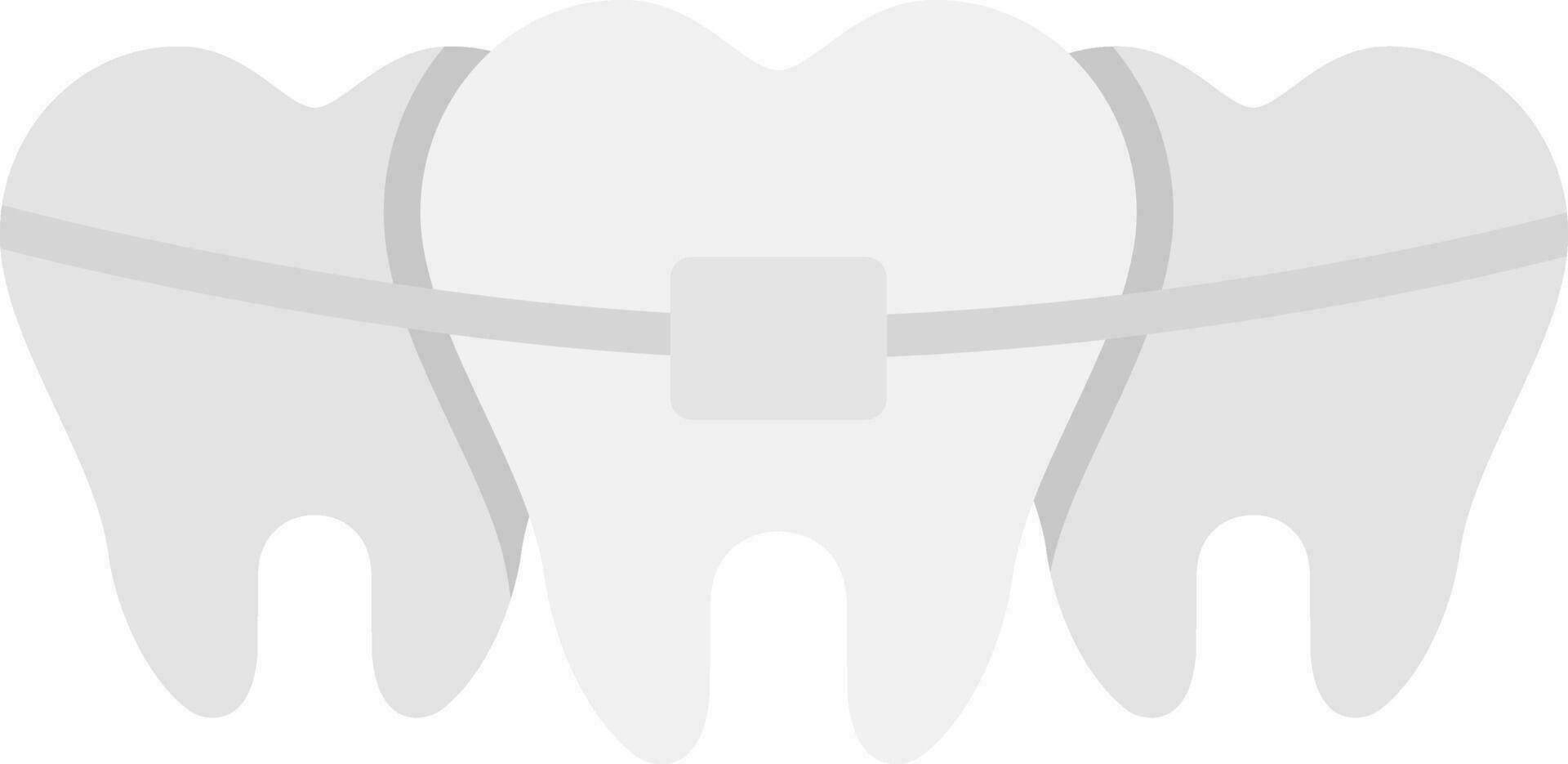 roto diente vector icono diseño