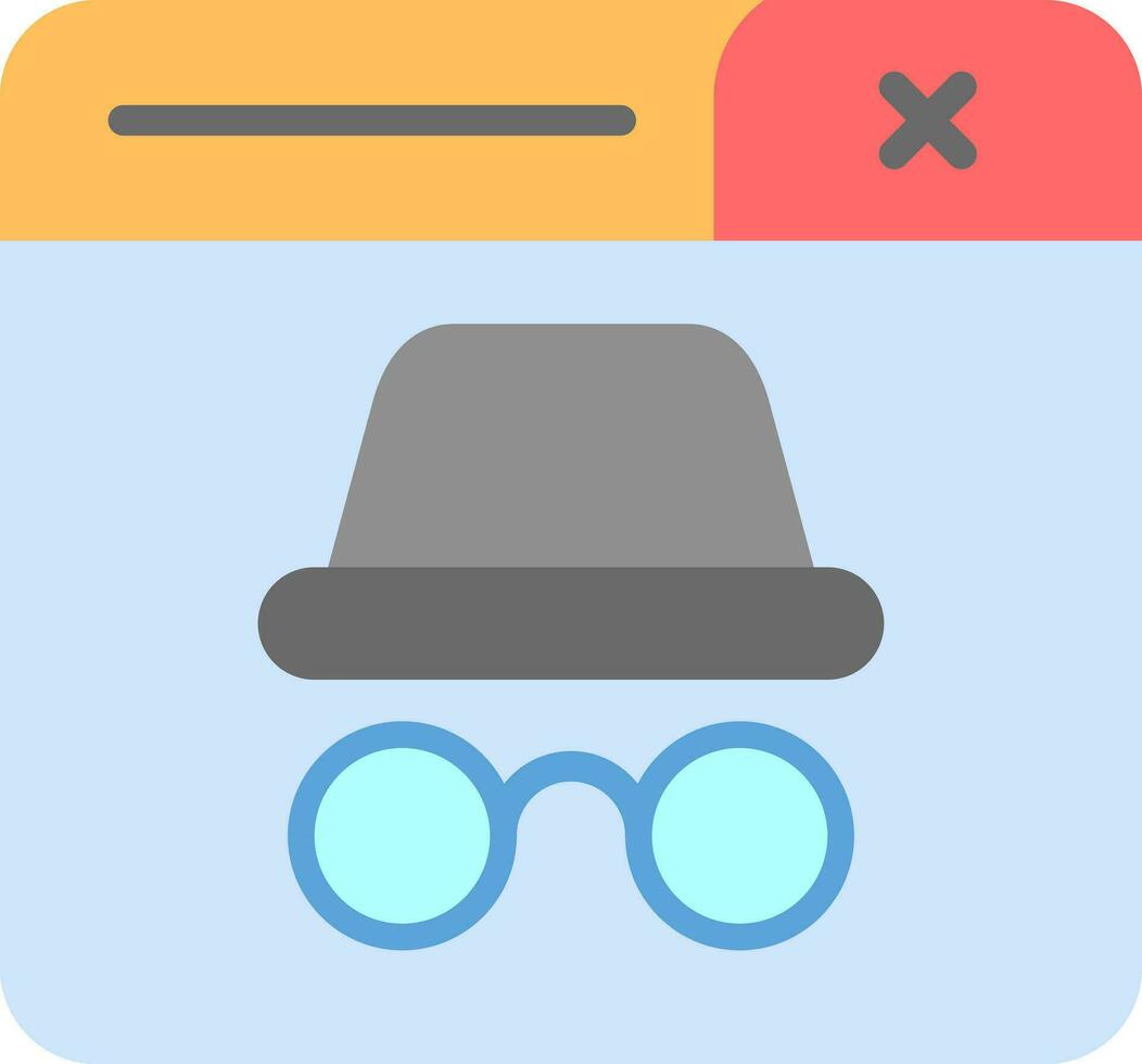 Incognito Vector Icon Design