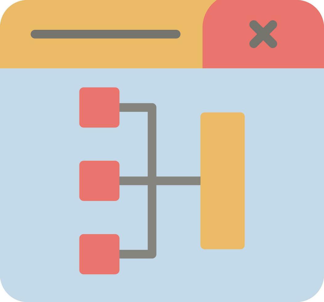 Site Map Vector Icon Design