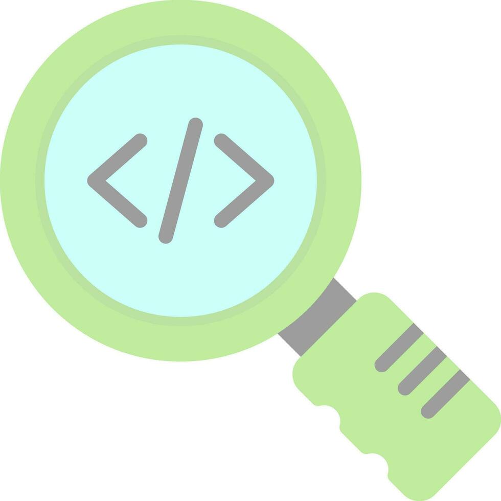 Magnifying Vector Icon Design