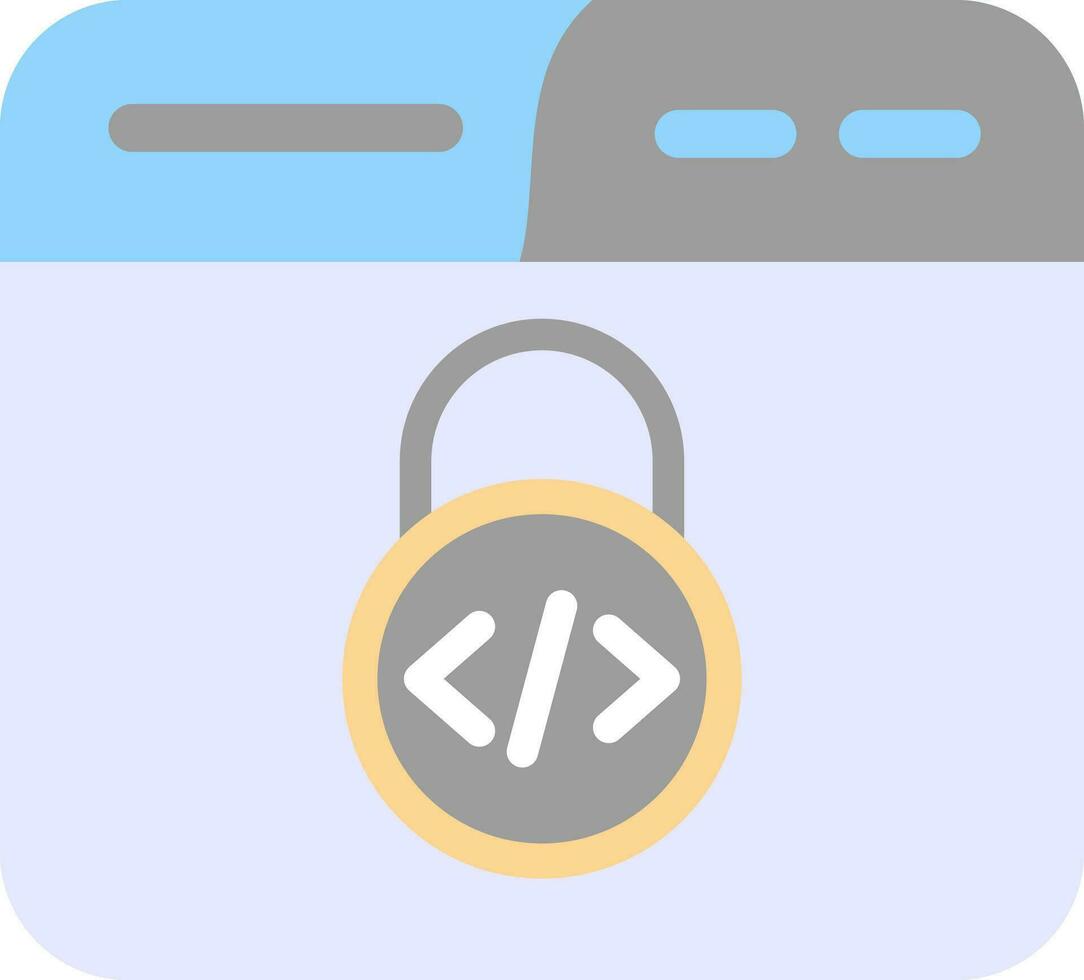 Unsecured Vector Icon Design