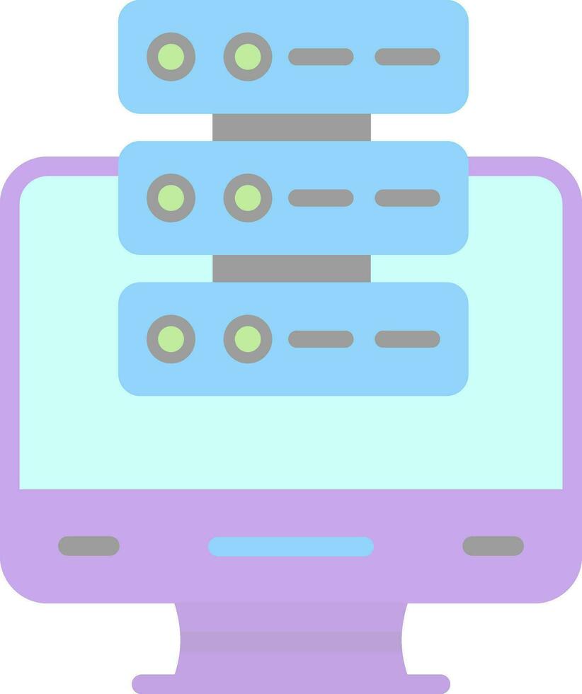 Monitor Vector Icon Design