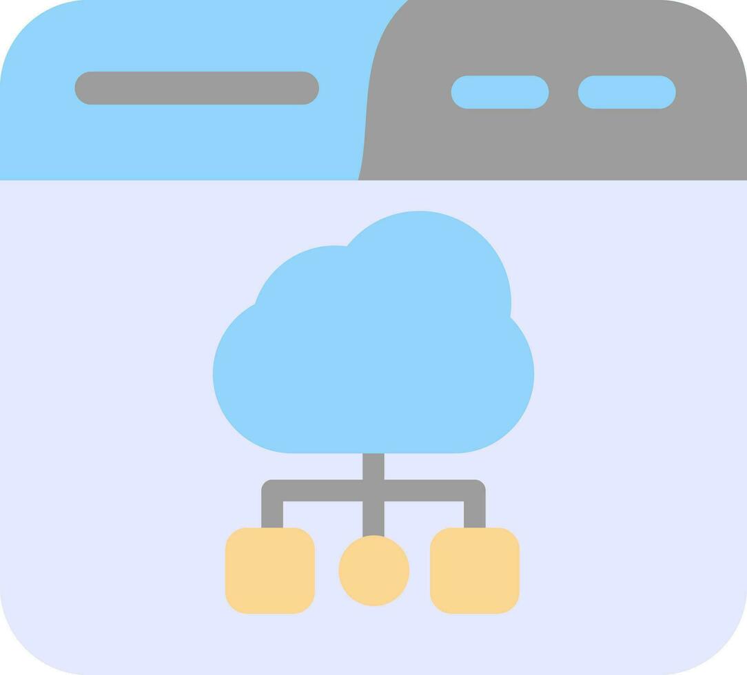 Cloud Vector Icon Design