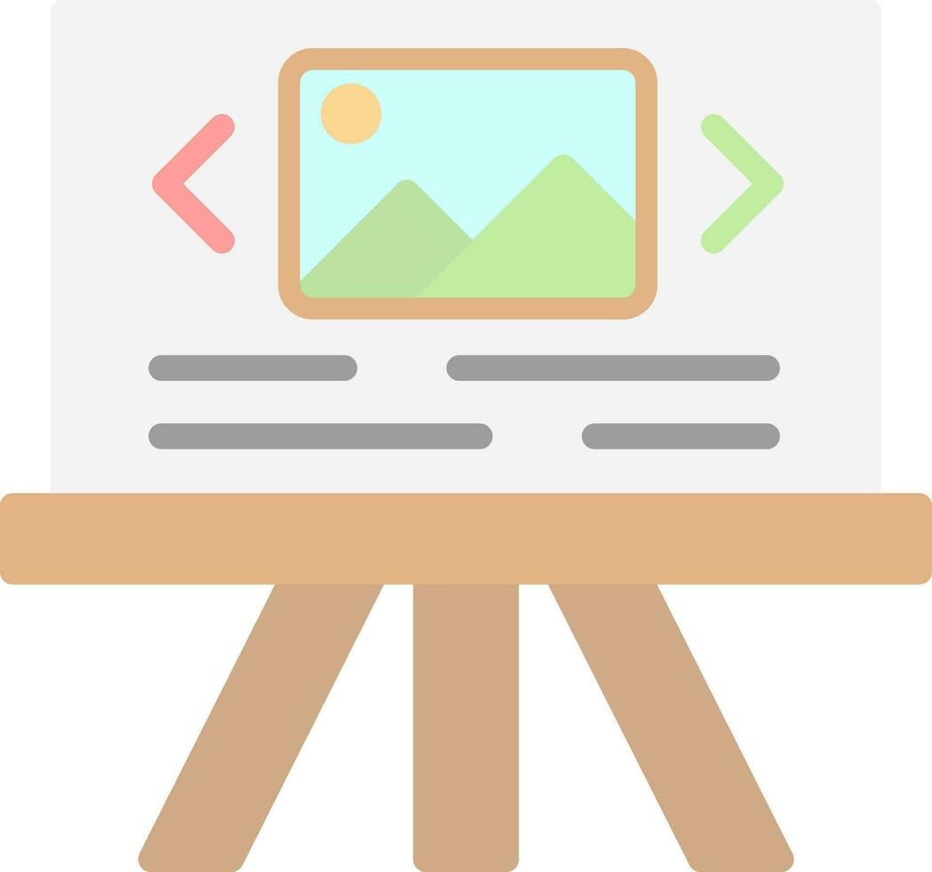 Slide Show Vector Icon Design