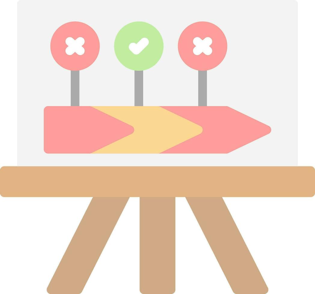 Value Chain Vector Icon Design