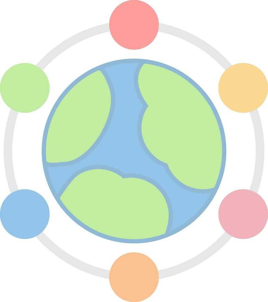 Network Vector Icon Design