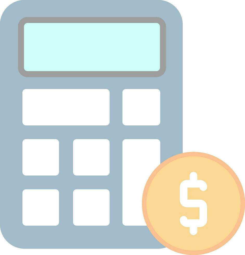 Calculator Vector Icon Design
