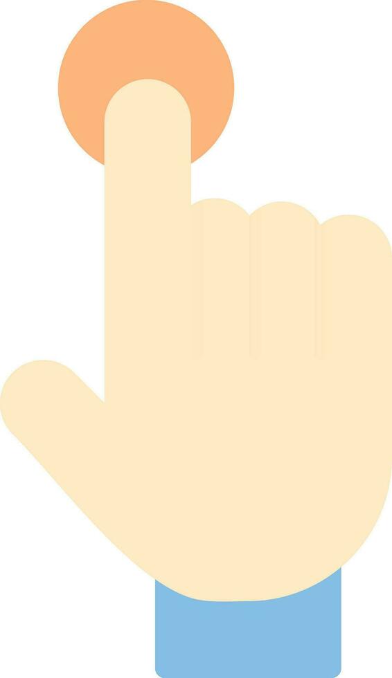 Tap Vector Icon Design