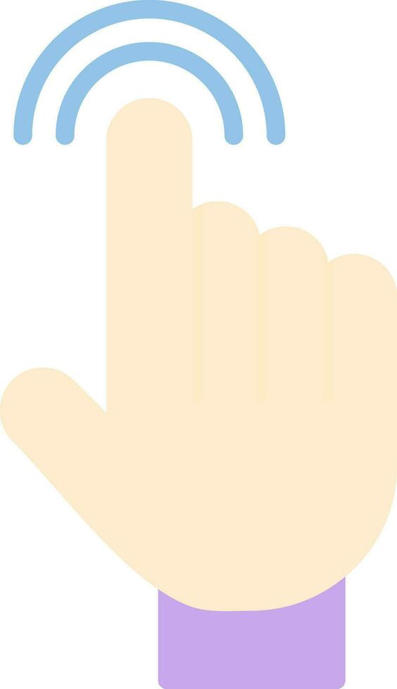 Tap Vector Icon Design