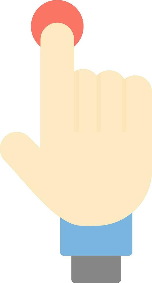 Tap Vector Icon Design
