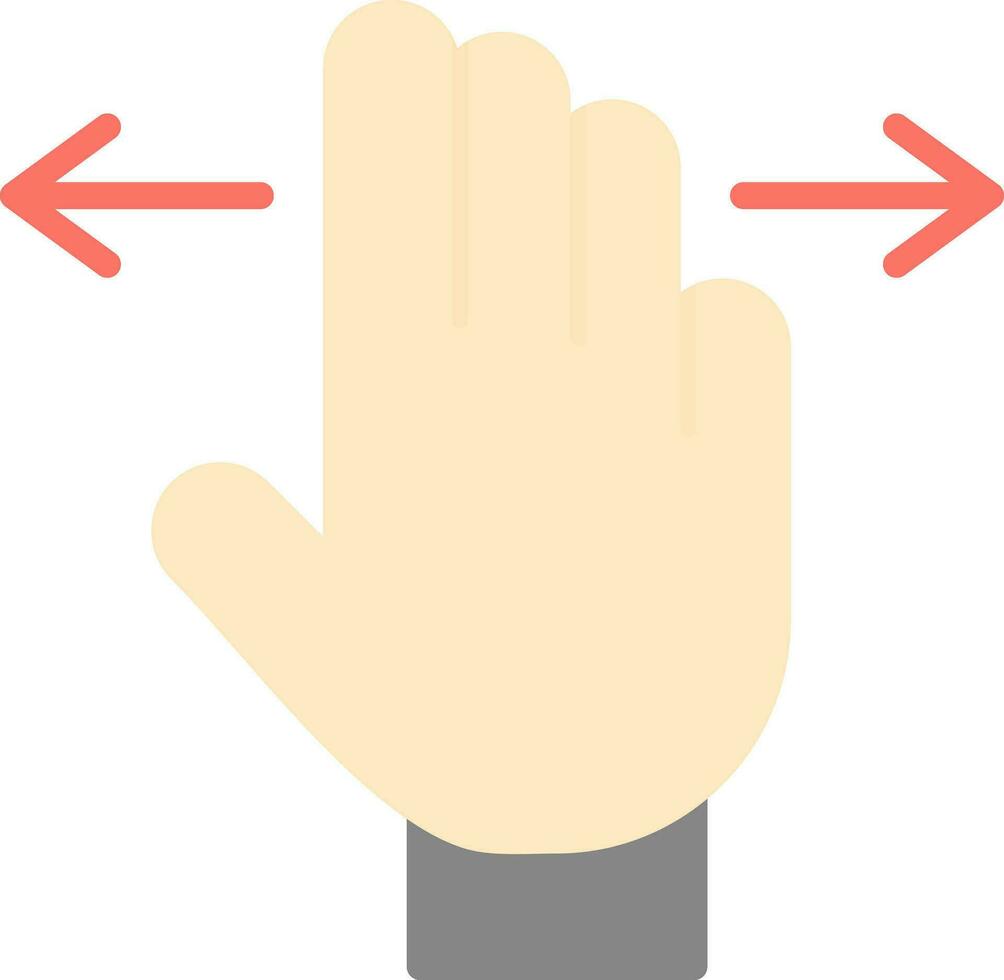 Swipe Vector Icon Design