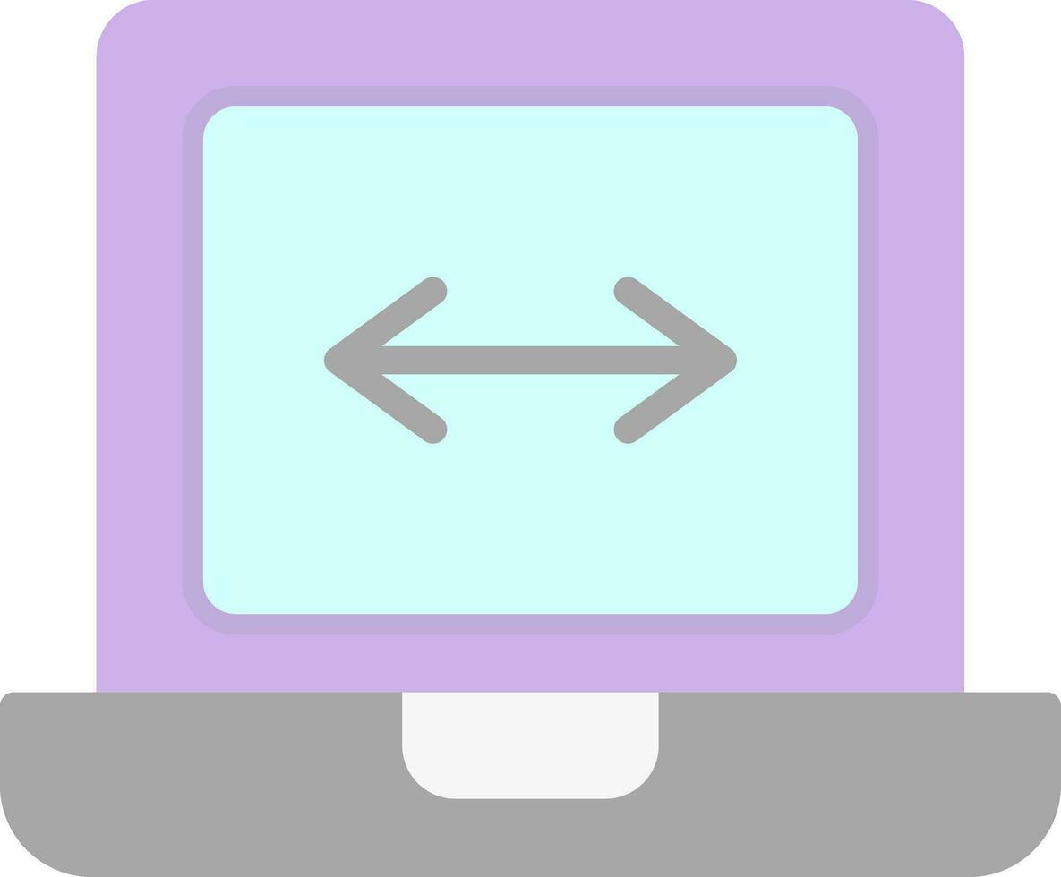 Laptop Vector Icon Design