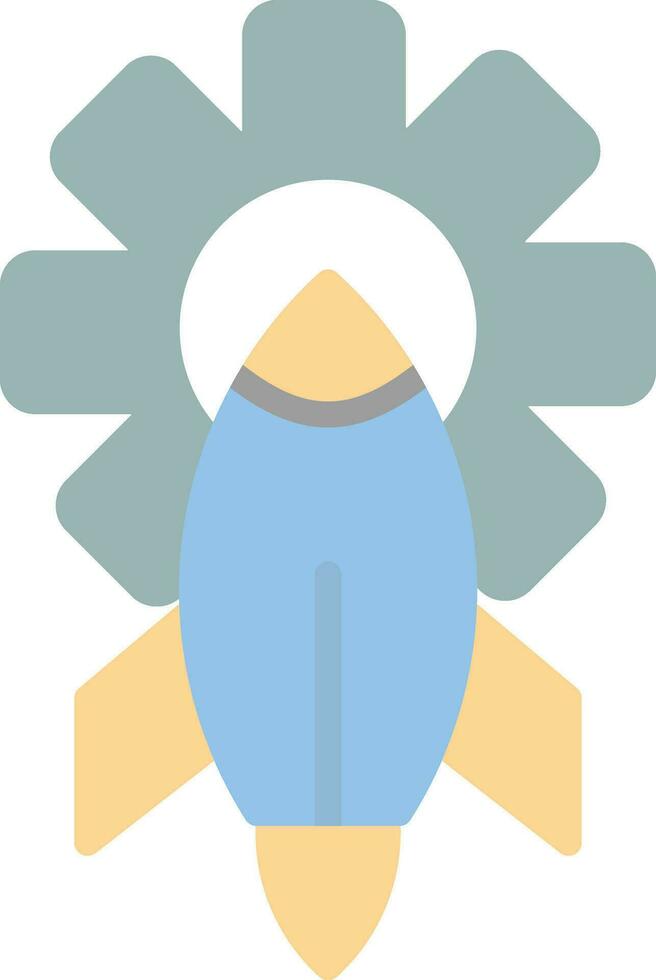 Rocket Vector Icon Design