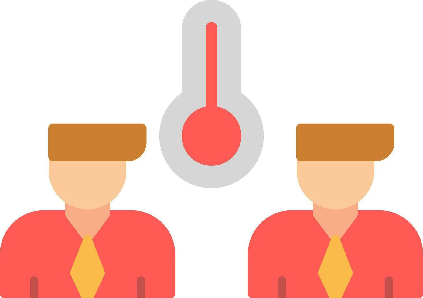 Temperature Reading Vector Icon Design