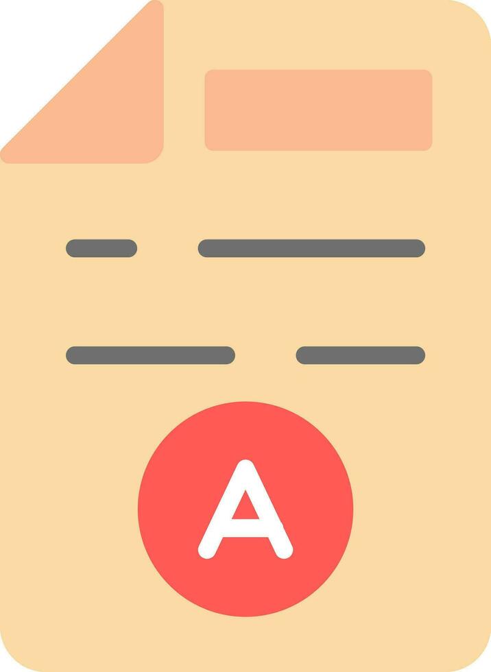Exam Vector Icon Design