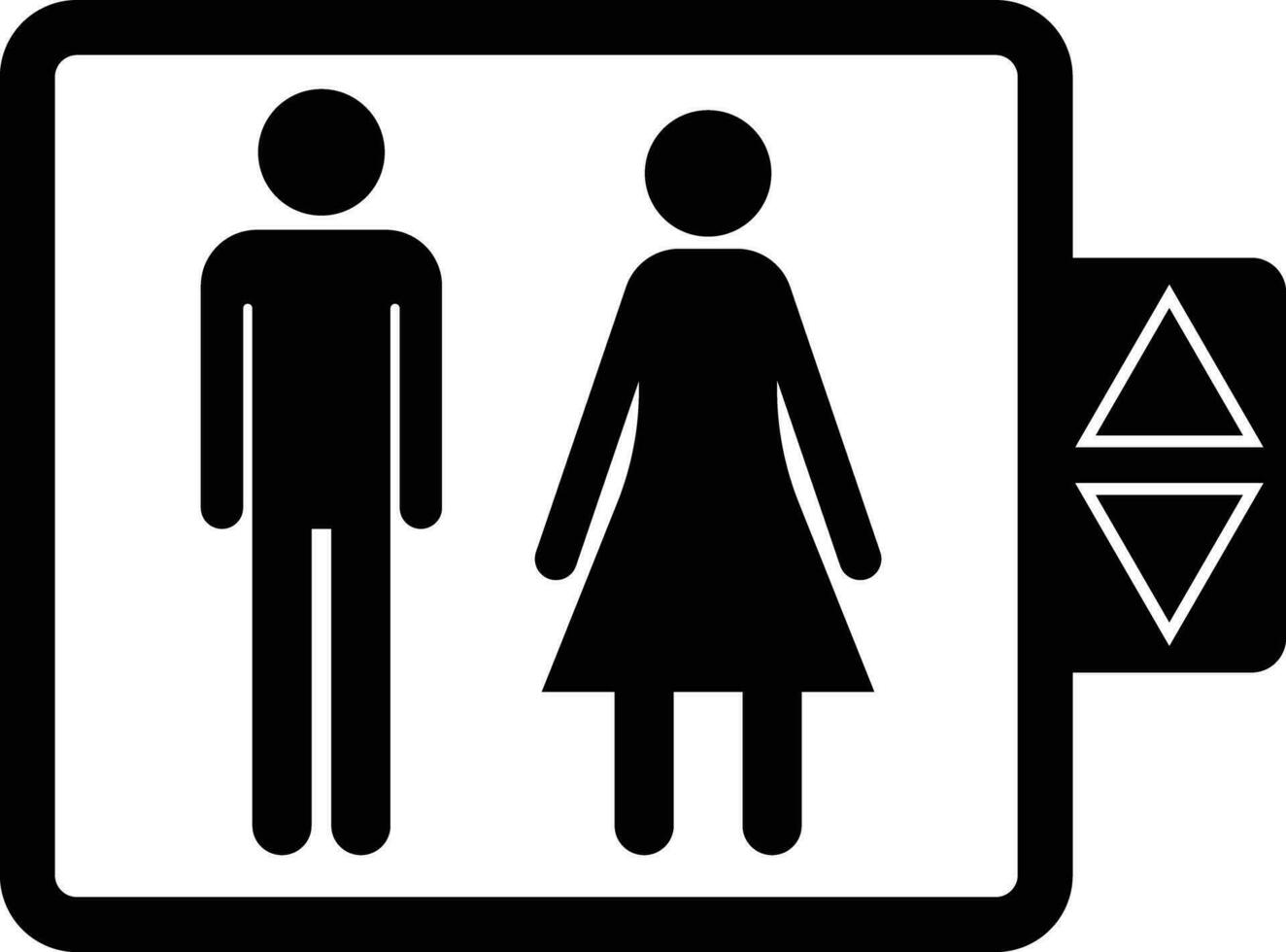 Lift Elevator Sign. Accessibility Icon vector