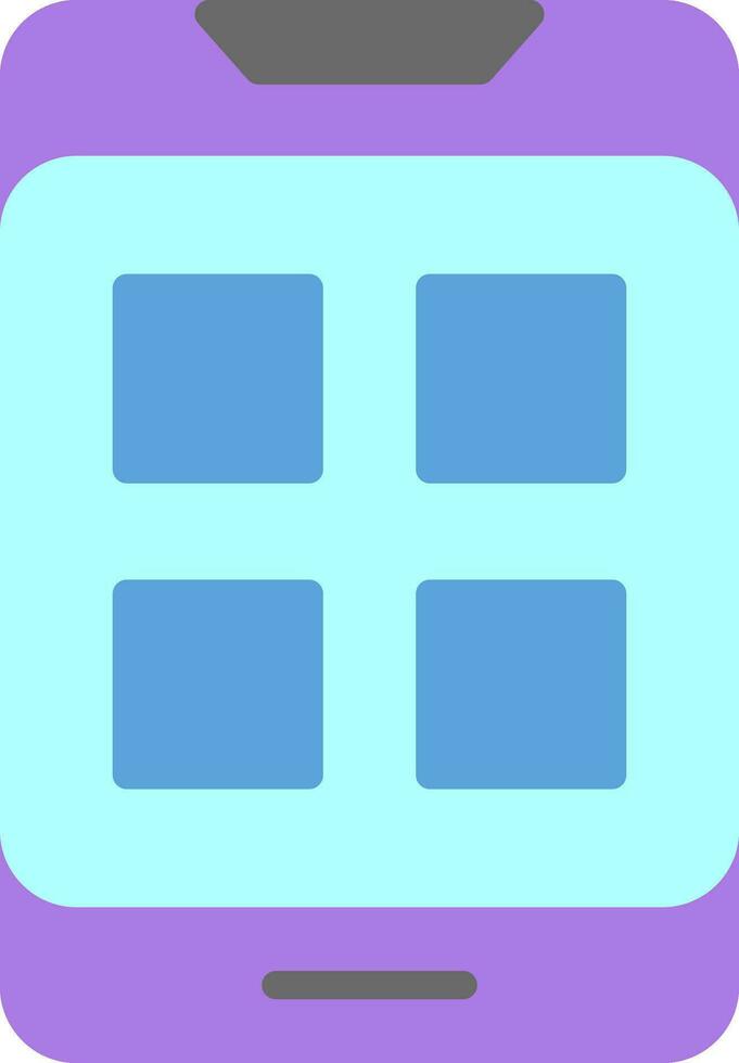 Mobile App Vector Icon Design
