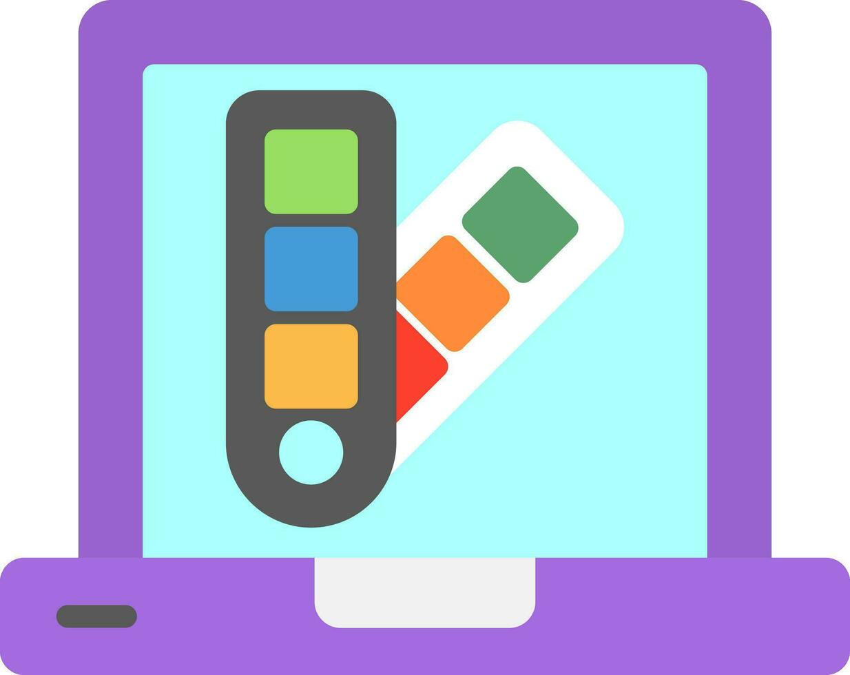 Color Scheme Vector Icon Design