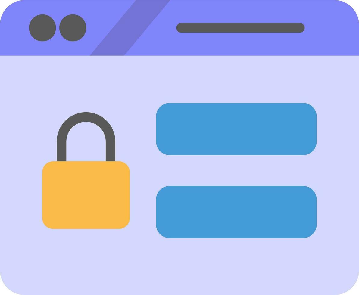 Password Vector Icon Design