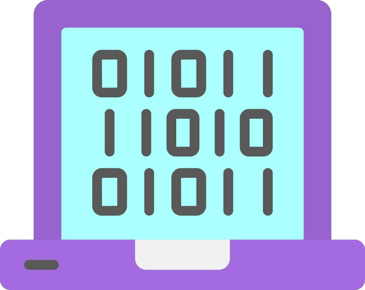 Binary Vector Icon Design