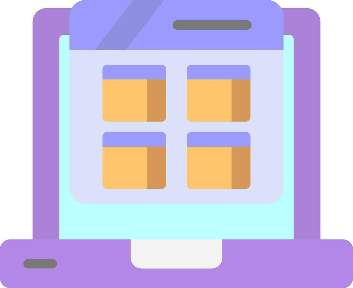 Website Vector Icon Design