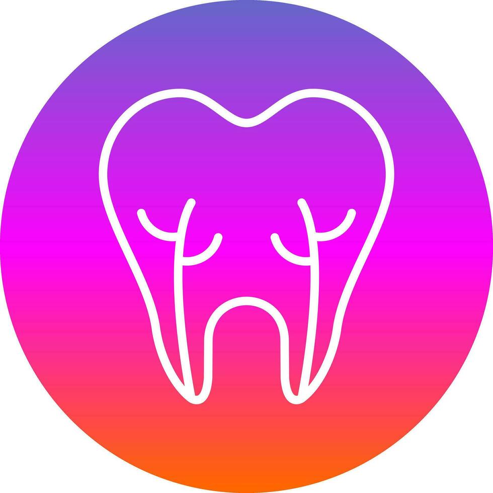 Root Canal Vector Icon Design