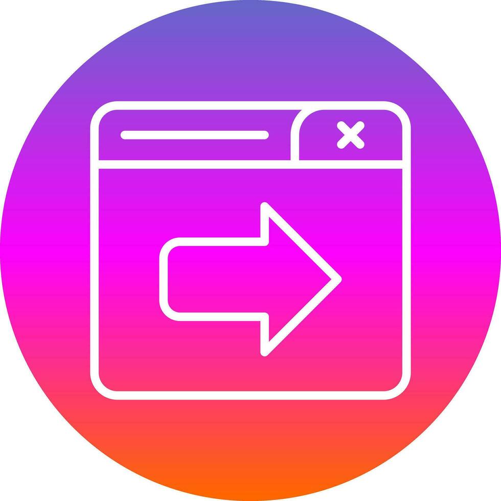 Next Page Vector Icon Design