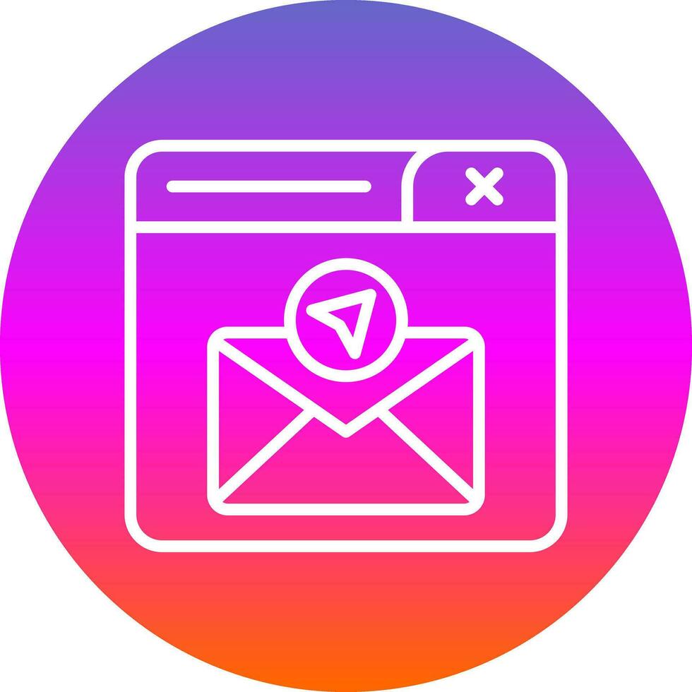 Send Mail Vector Icon Design