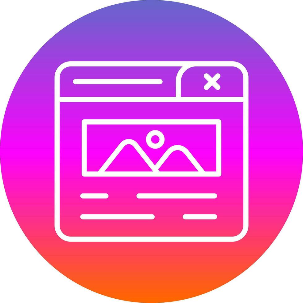 User Interface Vector Icon Design